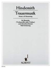 Hindemith, P: Trauermusik