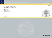 Hindemith, P: Organ Sonata I