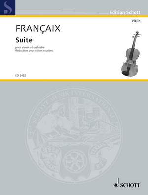 Françaix, J: Suite