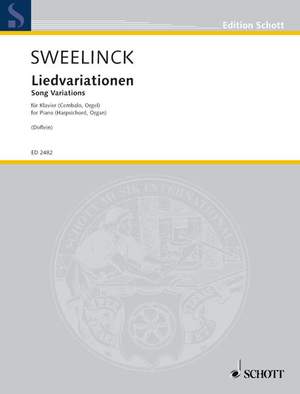 Sweelinck, J P: Song Variations
