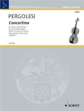 Pergolesi, G B: Concertino B-Dur B flat major