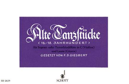 Alte Tanzstücke