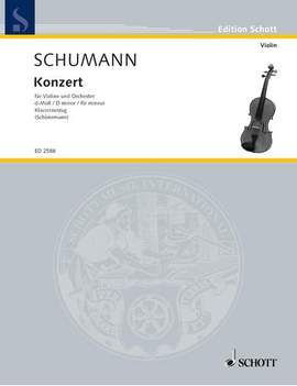 Schumann, R: Konzert d-Moll D minor
