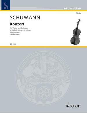Schumann, R: Concerto D Minor