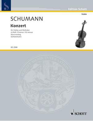 Schumann, R: Konzert d-Moll D minor
