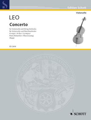 Leo, L: Cello Concerto A Major