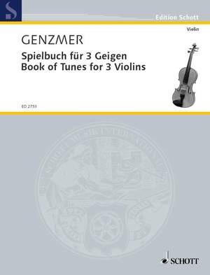 Genzmer, H: Spielbuch für 3 Geigen GeWV 312