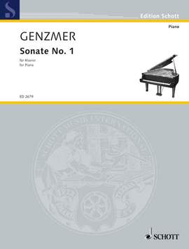 Genzmer, H: Piano Sonata No. 1