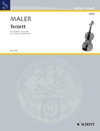 Maler, W: Terzett