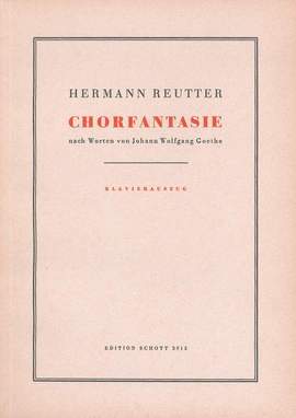 Reutter, H: Chorfantasie op. 52