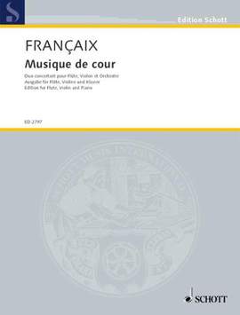 Françaix, J: Musique de cour