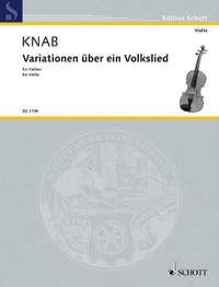 Knab, A: Variationen über ein Volkslied