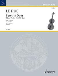 Leduc, S: 3 petits Duos