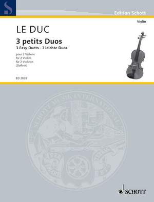 Leduc, S: 3 petits Duos