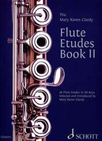 Clardy, M K: Flute Etudes Book Vol. II