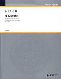 Reger, M: 5 Duets op. 14