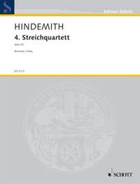 Hindemith, P: 4th String Quartet op. 22