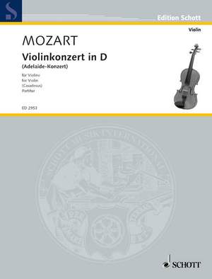 Mozart, W A: Concerto D Major KV Anh. 294a