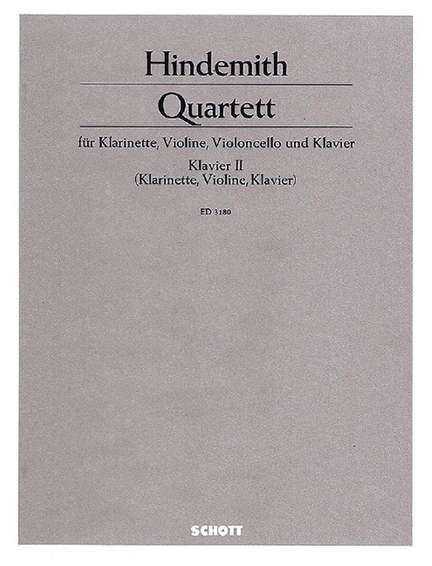 Hindemith, P: Quartet