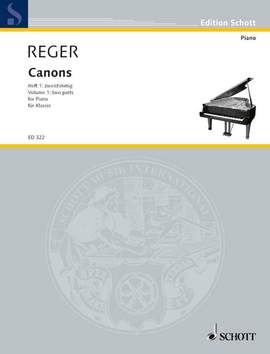 Reger, M: Canons durch alle Dur- und Moll-Tonarten Issue 1