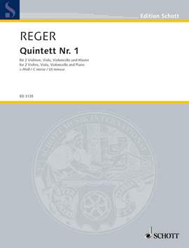 Reger, M: Quintett Nr. 1 c-Moll C minor o.Op.