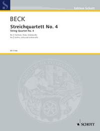 Beck, C: String quartet No. 4