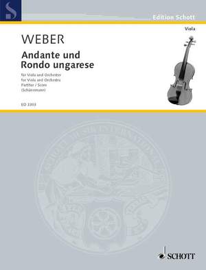Weber: Andante and Rondo ungarese