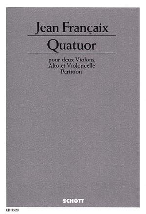 Françaix, J: Quartet