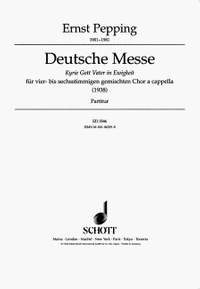 Pepping, E: Deutsche Messe