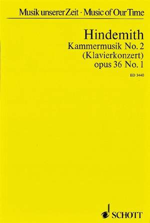 Hindemith, P: Kammermusik No. 2 op. 36/1