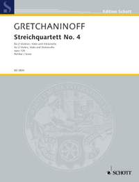 Gretchaninow, A: String quartet No. 4 op. 124