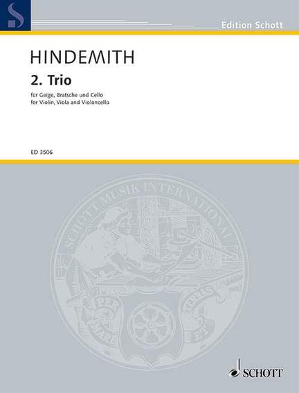 Hindemith, P: 2. Trio
