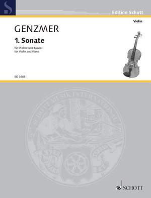 Genzmer, H: 1. Sonate