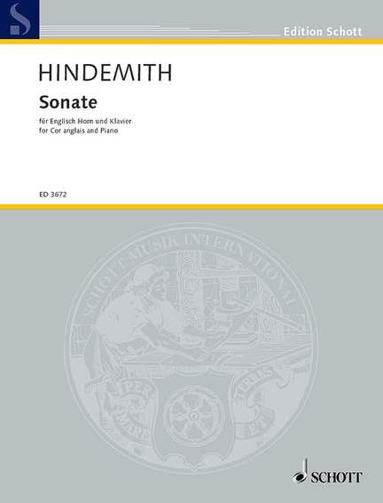 Hindemith: Cor Anglais Sonata