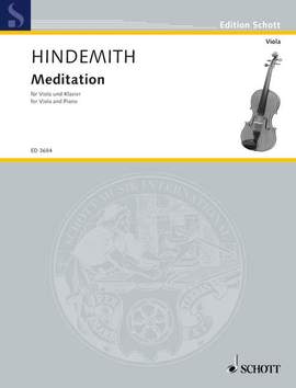 Hindemith, P: Meditation