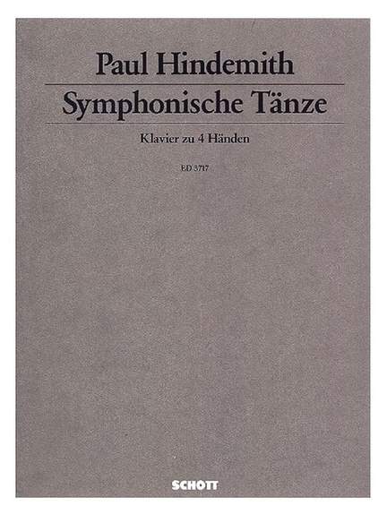 Hindemith, P: Symphonic Dance