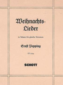 Pepping, E: Weihnachtslieder
