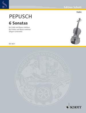 Pepusch, J C: 6 Sonatas