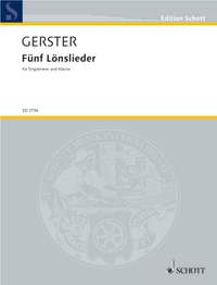 Gerster, O: Fünf Lönslieder
