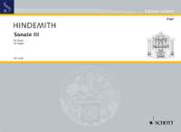 Hindemith, P: Organ Sonata III