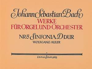 Bach, J S: Sinfonia D major