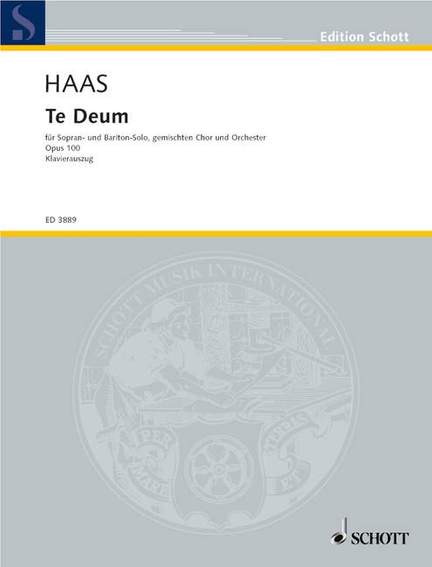 Haas, J: Te Deum op. 100