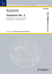 Roehr, W: Sonatine F major