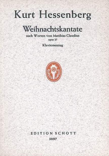 Hessenberg, K: Weihnachtskantate op. 27