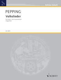 Pepping, E: Volkslieder