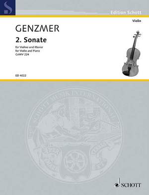 Genzmer, H: 2. Sonata GeWV 224