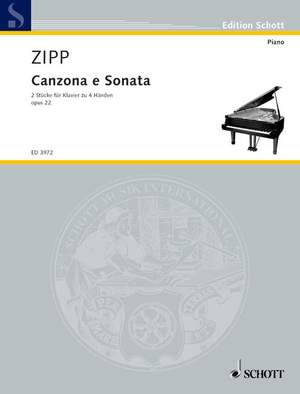 Zipp, F: Canzona and Sonata op. 22