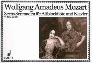 Mozart, W A: Six Serenades KV 439b, Anh. 229