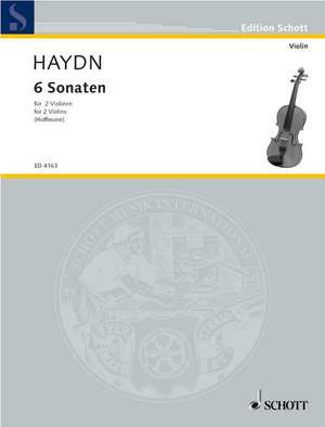 Haydn, J: Six Sonatas Hob. VI:G1