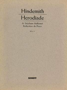 Hindemith, P: Hérodiade